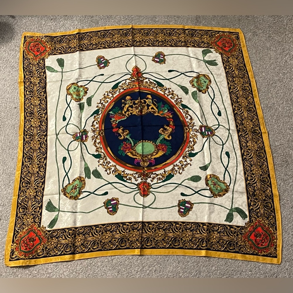 Brand new Vintage Christian Dior 100% imported silk scarf